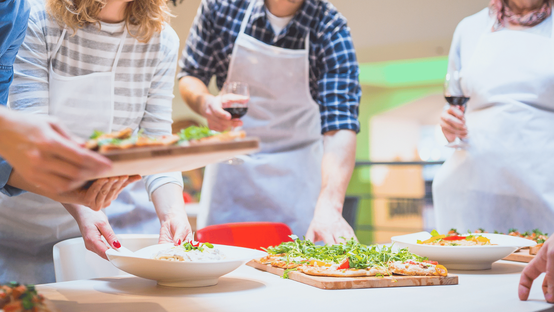 Generations of a family cooking together and preserving recipes with Mealmento